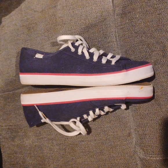 Keds X Elizabeth & James Kickstart Pop Foxing sneakers, sz 9 - Picture 3 of 7